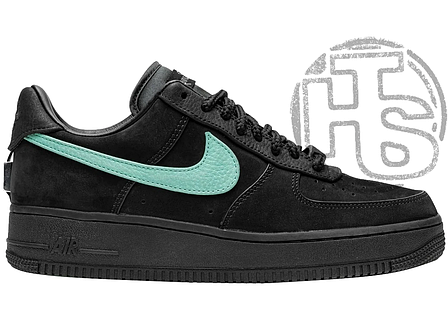 Чоловічі кросівки Nike Air Force 1 Low Tiffany & Co. Black Blue DZ1382-001, фото 1