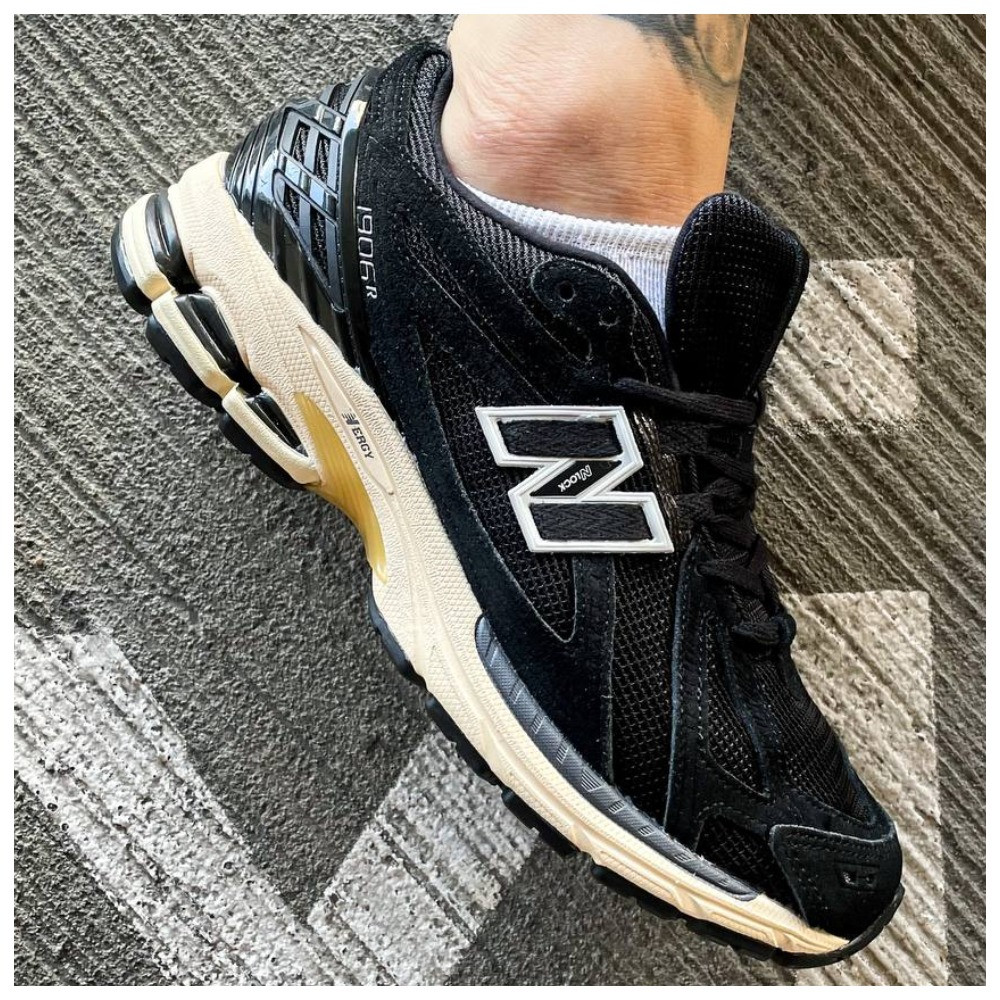 Чоловічі / жіночі кросівки New Balance 1906R Black Taose Taupe, чорні замшеві кросівки нью беланс M1906R ню беленс нб, NB 1906R