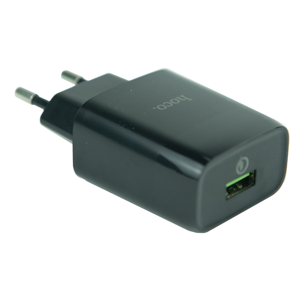 Зарядний пристрій Hoco C72Q (Кабель Micro USB / 18W / QC3.0)
