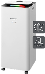 Осушувач повітря 3,5 л Wi-Fi Smart з очищувачем білий Concept Perfect Air OV2220