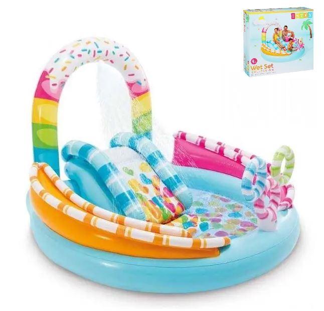 Дитячий надувний ігровий центр Intex «Солодості» на 165 л, фото 1