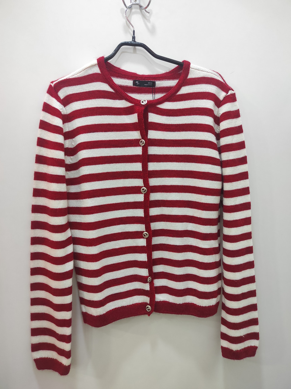 Жіночий трикотажний кардиган Смужка, фото 1