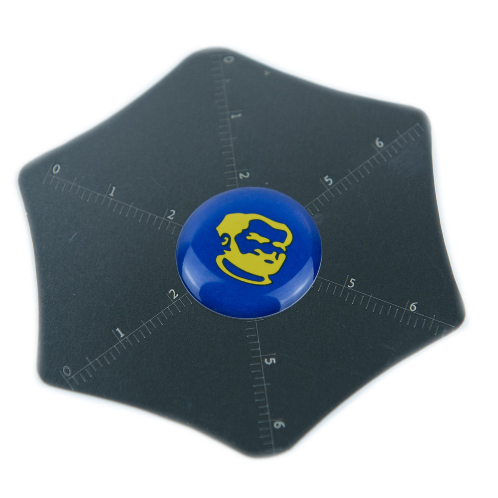 Лопатка / Медіатор Mechanic X6 (металевий / пентагон)