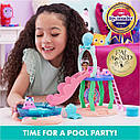 Ігровий набір для басейну з фігурками Габбі та МерКет "Кукальний будиночок Габбі" Gabby's Dollhouse Purr-ific Pool, фото 2