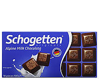 Шоколад Schogetten Alpine Milk Chocolate Молочный с добавлением альпийского молока 100 г (52236)