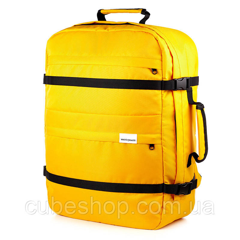 Рюкзак для ручної поклажі Wascobags 55х40х20 Traveller Yellow