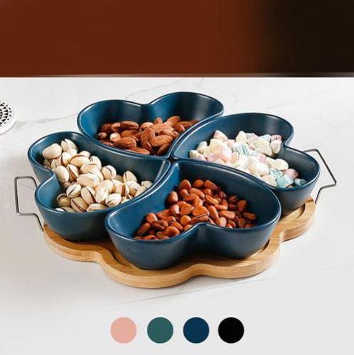 Набір менажниць на підставці Colored 5 предметів, фото 1