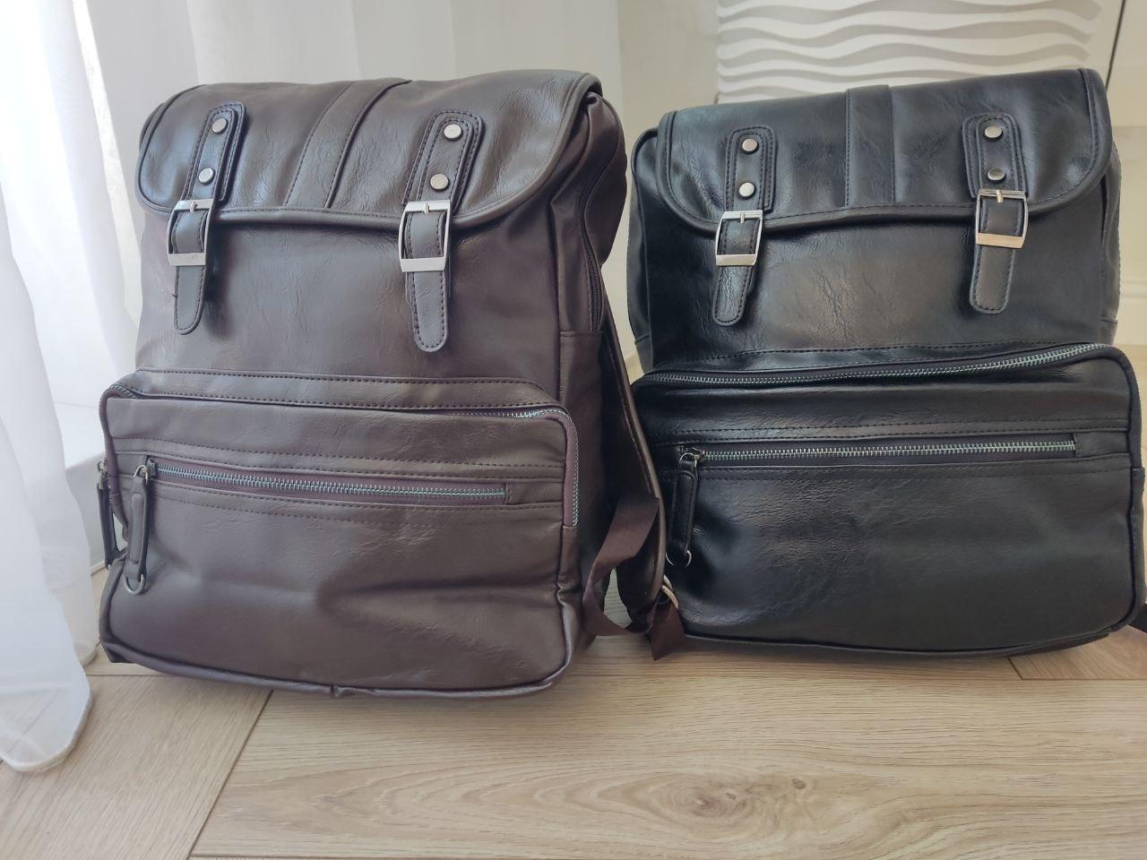 Рюкзак стильний міський, Екошкіра ПРЕМІУМ, фото 1