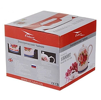 Чайник керамічний Octavo 1,8 л, Електрочайник із гарним носиком, фото 4