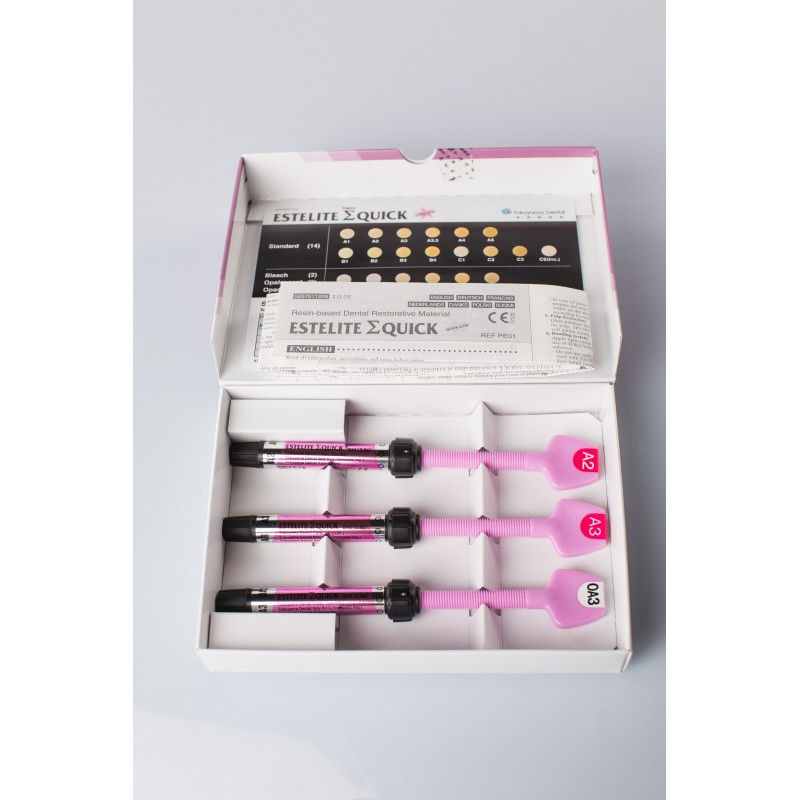 Estelite Sigma Quick 3 Syringe kit (Естелайт Сігма Квік Набір 3 шприца) TOKUYAMA DENTAL - фото 2 - id-p1951129514