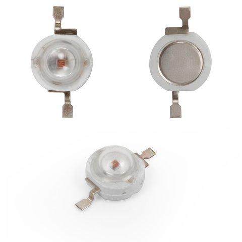 Над'яскравий світлодіод LED 3 W Червоний Red