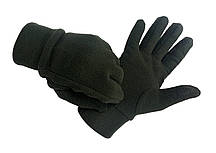 Тактичні рукавички флісові теплі олива Novator PF-1