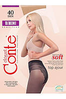 Колготки жіночі Conte Bikini 40 Den 2 bronz