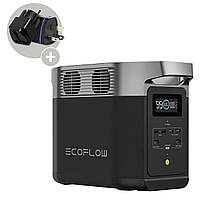 Зарядная станция EcoFlow Delta 2 - 1800 Вт, 1024 Вт*ч (пик 2,4 кВт) (Международная версия) Экофлоу Дельта 2