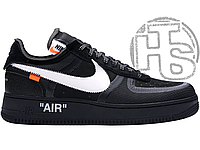 Мужские кроссовки Nike Air Force 1 Low Off-White Black White AO4606-001