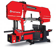 Напівавтоматична двоколонна стрічкова пила по металу Karmetal KDG 700 x 1250 DM
