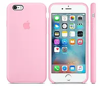 Чохол накладка бампер для Apple Iphone 8 айфон IPhone Silicone Case Колір Рожений ( Light pink )