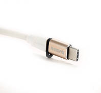 Переходник Remax RA-USB1 Feliz microUSB(F) to Type-C (M) Gold