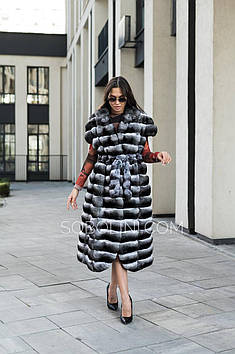 Жилет/шубка  шиншила Select під пояс