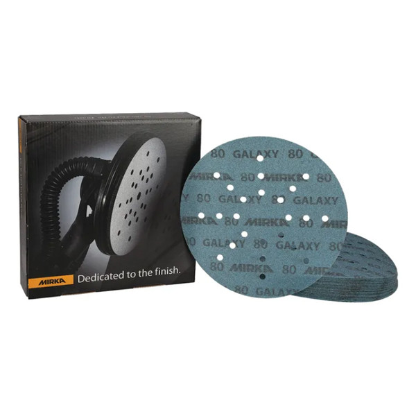 Шліфувальний круг MIRKA GALAXY 225 мм, 24 відв., P180 (25 шт.)
