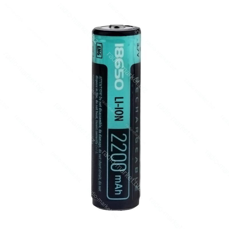 Акумулятор VIDEX Li-ion 18650, 2200мАг, із захистом