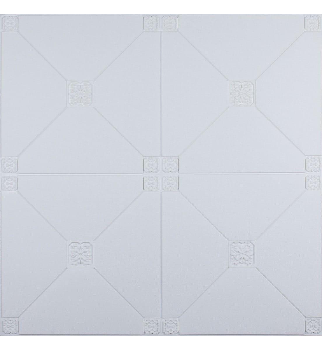 Самоклеюча декоративна 3D панель плитка 700x700x4.5 мм