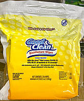 Салфетки для уборки Good & Clean Disinfecting Wipes, Lemon Scented (216шт)