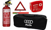 Набор автомобилиста техпомощи для Audi стандарт с логотипом авто на сумке