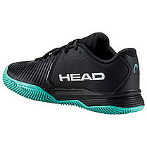 Кросівки для великого тенісу дитячі HEAD Revolt Pro 4.0 Clay Junior 275213 BKTE, фото 2