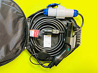 Зарядное устройство SPARKS (Made in EU), зарядка для электромобилей Tesla USA (+ адаптер) 7.7 кВт 32А