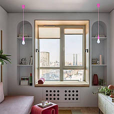 Рожевий силіконовий підвіс (915-002-1 pink), фото 4