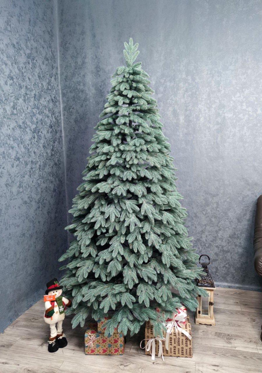 Ялинка штучна лита Бельгійська блакитна 1,5 м, фото 1