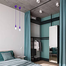 Фіолетовий силіконовий підвіс (915-002-1 purple), фото 5