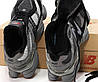 Чоловічі та жіночі зимові кросівки New Balance 9060 Winter Grey Black (Сірі) Нью Баланс 9060 натуральна замша з хутром унісекс, фото 8