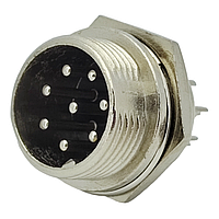 Роз'єм GX16 MIC 338 F кріплення на кабель 8pin