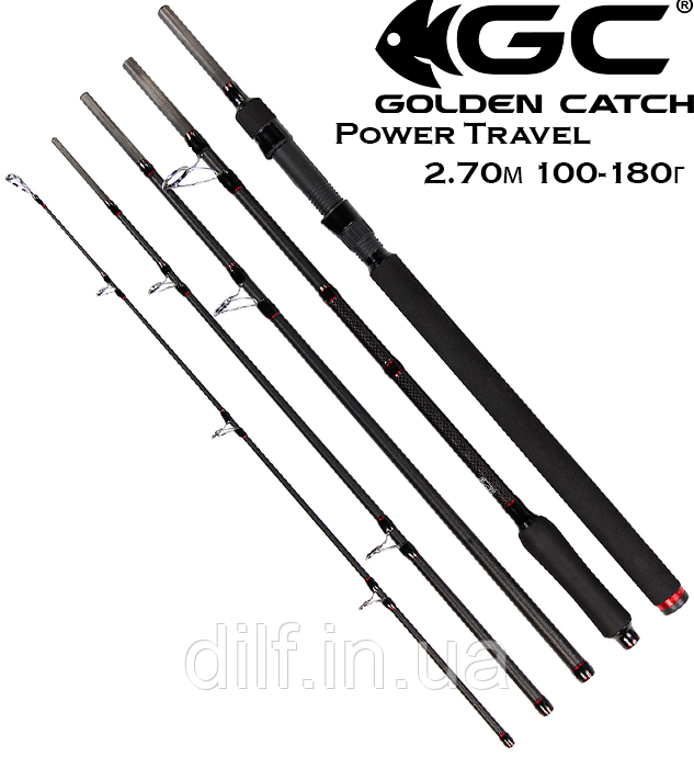 Спінінг GC Passion Power Travel 2.70м 100-180г, фото 1