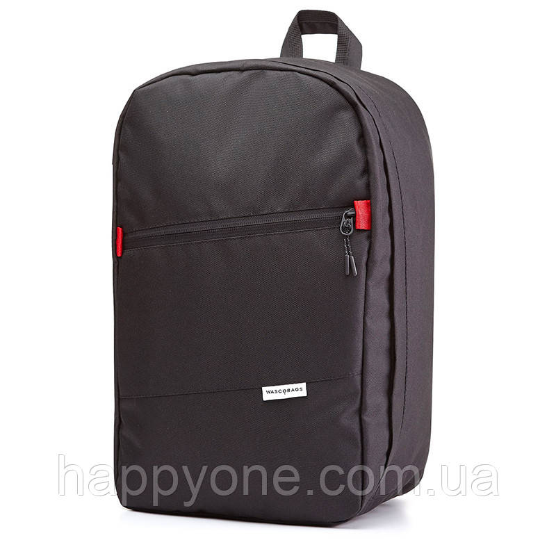 Рюкзак для ручної поклажі Wascobags U-Light S Black (чорний) - Wizz Air / Ryanair