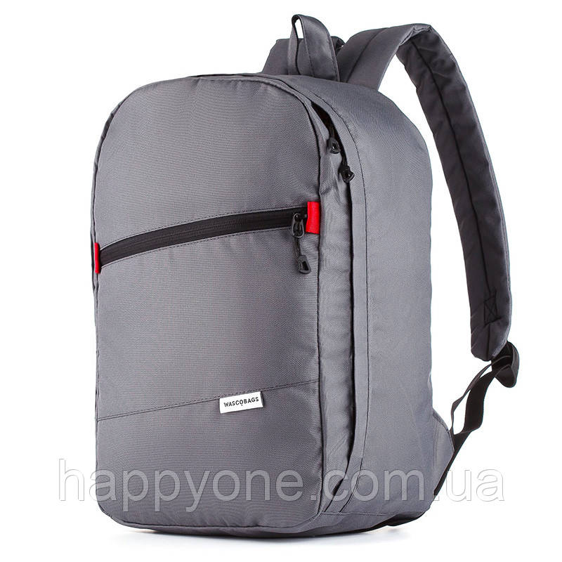 Рюкзак для ручної поклажі Wascobags U-Light S Grey (сірий) - Wizz Air / Ryanair
