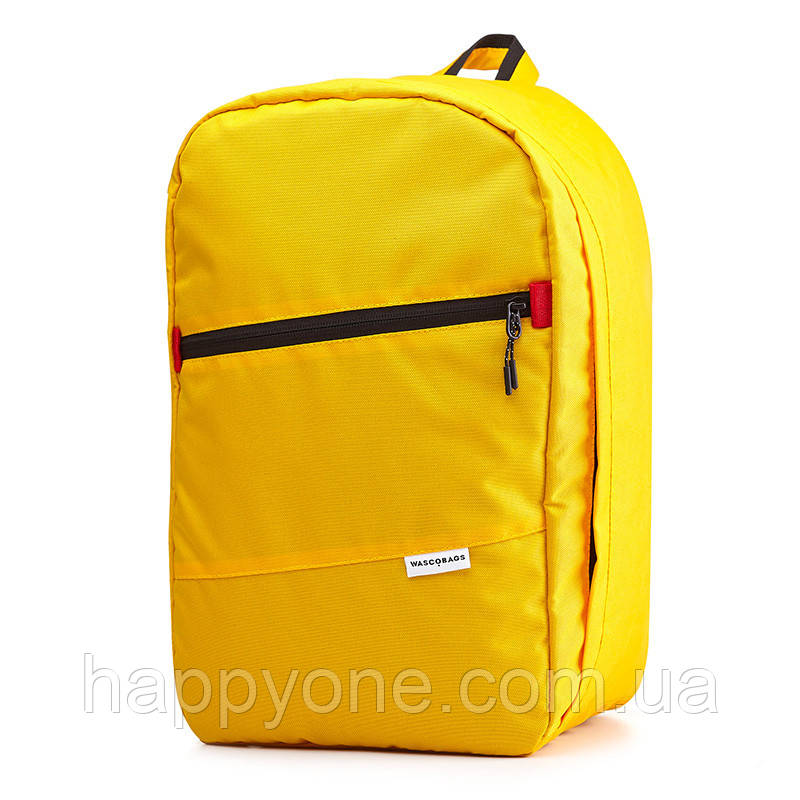Рюкзак для ручної поклажі Wascobags U-Light S Yellow (жовтий) - Wizz Air / Ryanair