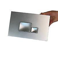 Кнопка змиву інсталяції 0070 satin chrome (хром сатин), фото 6