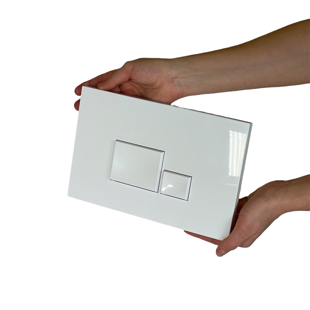 Змивна клавіша 0072 white (біла), фото 1