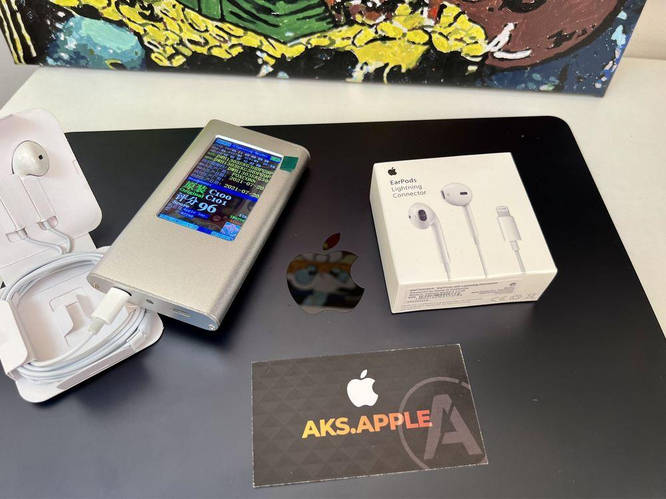 Купить Оригінал 100% Apple EarPods Lightning ЕарПодс Наушники проводные ...