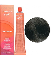 Крем-краска для волос Inebrya Color 1 чистый черный 100 мл