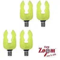 Набір флуоресцентних тримачів вудилищ Carp Zoom Rubbery Rod Rest 4шт