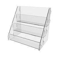 Товарна горка EKOSTAR на 3 комірки з акрила 205х135х195