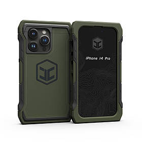 Чохол протиударний Juggernaut IPHONE 14 PRO ADVNTR PHONE CASE, Розмір: Medium, Колір: Olive Drab