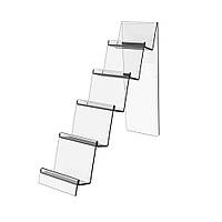 Підставка під портмоне EKOSTAR п'ятиярусна з бортиками