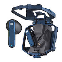Наушники Bluetooth Monster XKT09 Wireless Bluetooth 5.2 Gaming earbuds 300mAh Blue