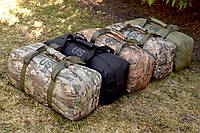 Армейская спец сумка-баул для экипировки военного цвет пиксель, мультикам, олива, черный, (65л)