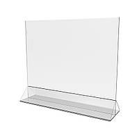 Менюхолдер EKOSTAR тейбл тент А3 горизонтальний